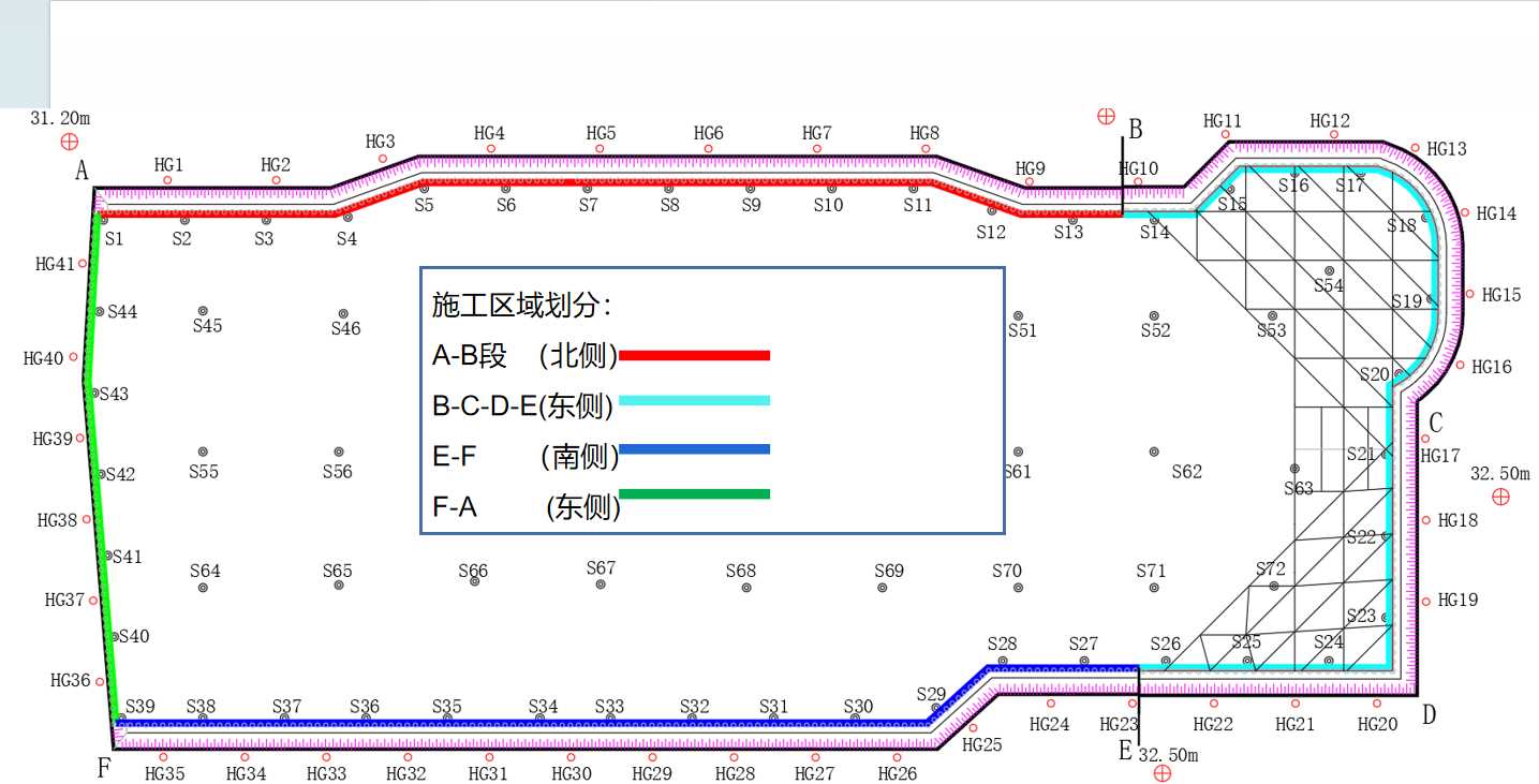 鹤壁淇县基坑支护设计